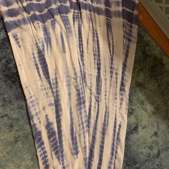 Chan Luu NWT XS Periwinkle Tie Dye Maxi Skirt - Picture 6 of 7